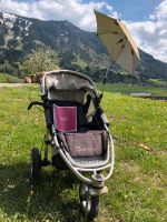 Kinderwagen Quinny, Babywanne, Buggy, Sonnenschirm, Wintersack Bayern - Rettenberg Vorschau