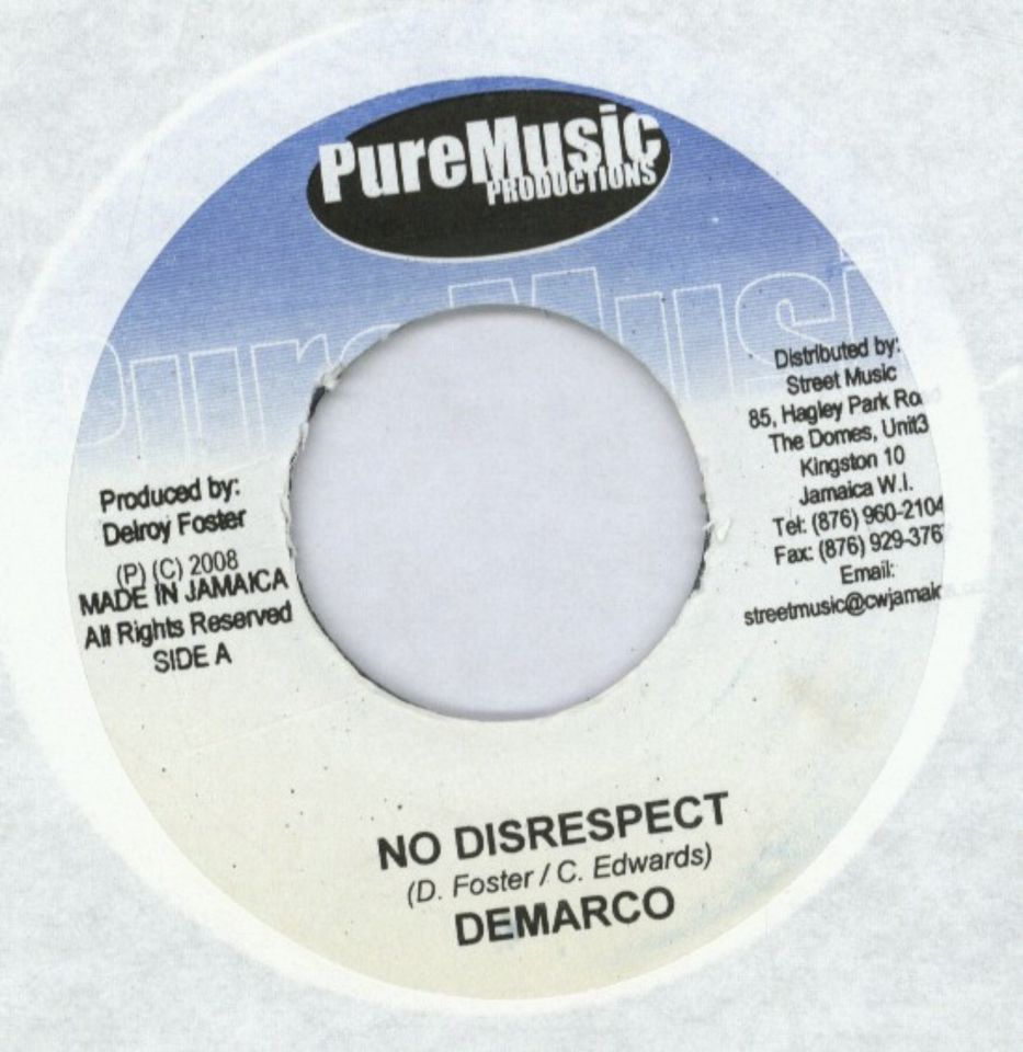 Demarco / Jason Lyrics – No Disrespect / She's A Shoota in Mannheim