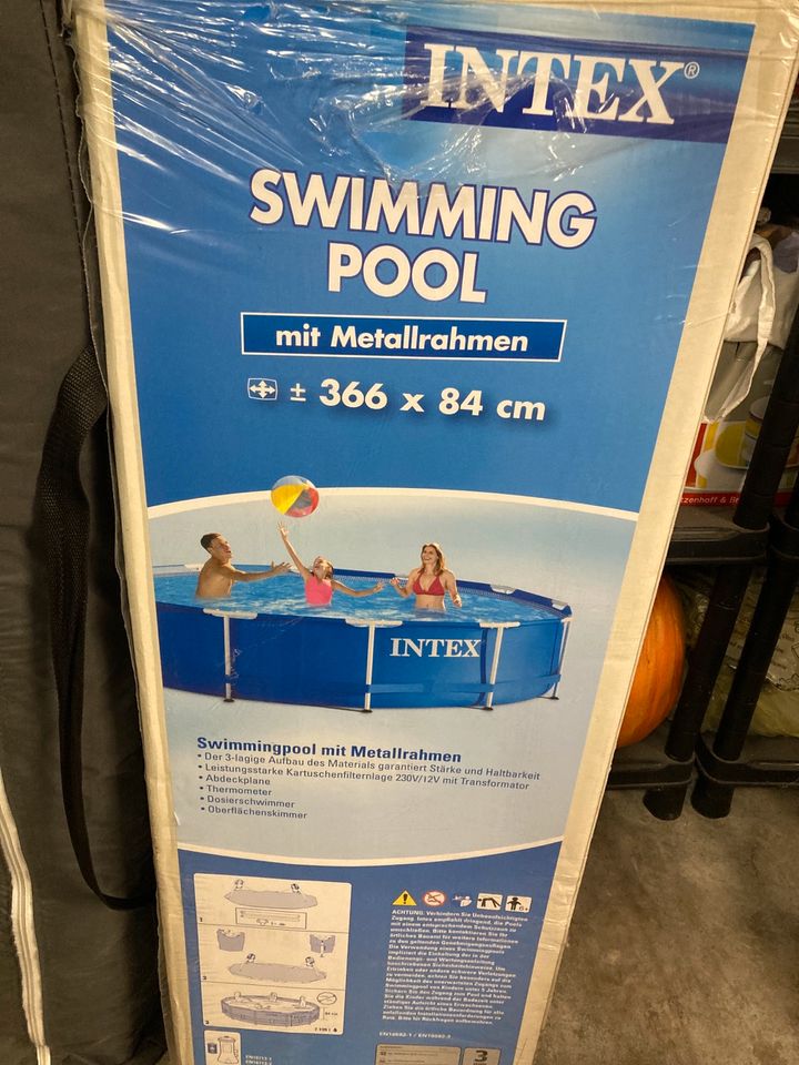 Aufstellpool, Pool, Intex, Poolleiter in Merzig