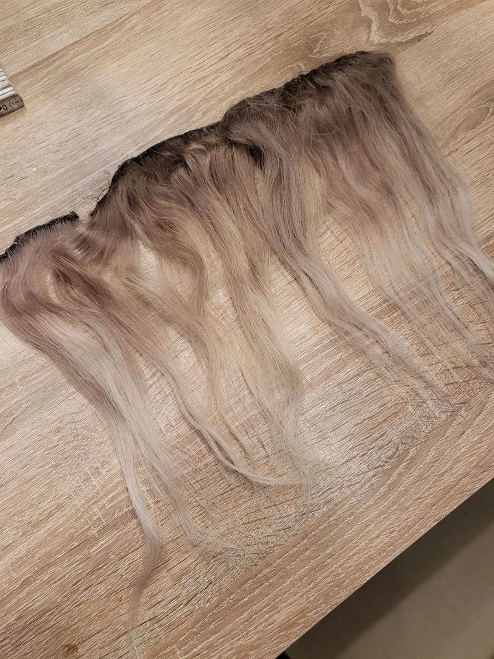 Remy Echthaar Extensions balayage Hellblond 8 60 tresse ombre 35 in Straubing