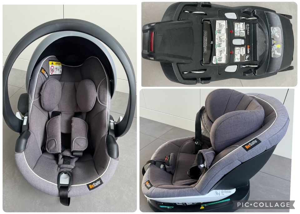 BeSafe Set iZi Modular Babyschale, Kindersitz, Autositz Maxicosy in St. Ingbert