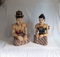 LORO BLONYO Indonesisch Holz FIGUREN handgeschnitzt JAVA Vintage München - Sendling Vorschau