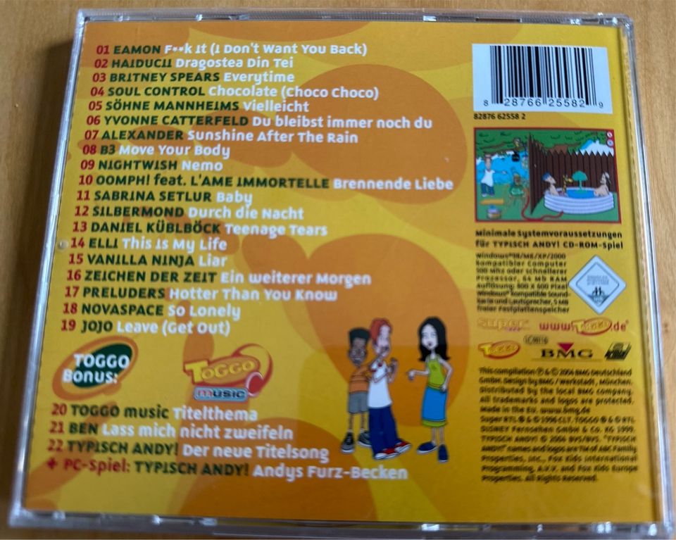 CD‘s Bibi Blocksberg, Hanni und Nanni, Toggo 7 in Cölbe