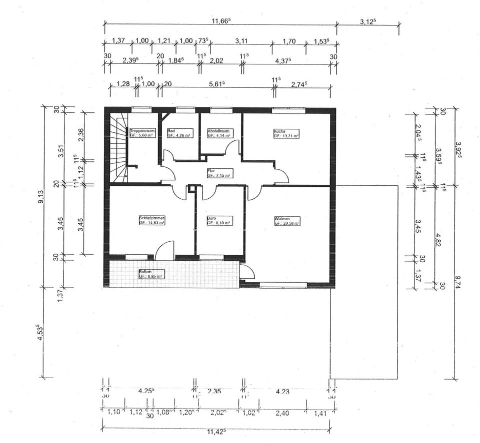 Schmuckes Zweifamilienhaus mit Garage in bevorzugter Lage von Beilngries (Ref. 0001490) in Beilngries