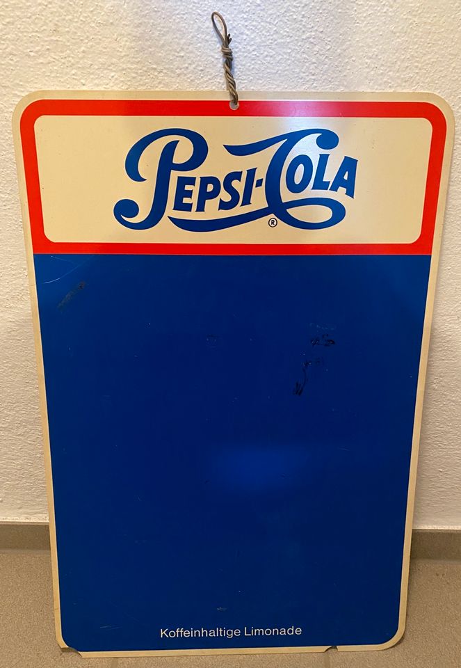 Schild Pepsi Cola in Giengen an der Brenz
