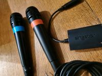 Singstar Playstation 2 Mikrofone mit Adapter Baden-Württemberg - Künzelsau Vorschau