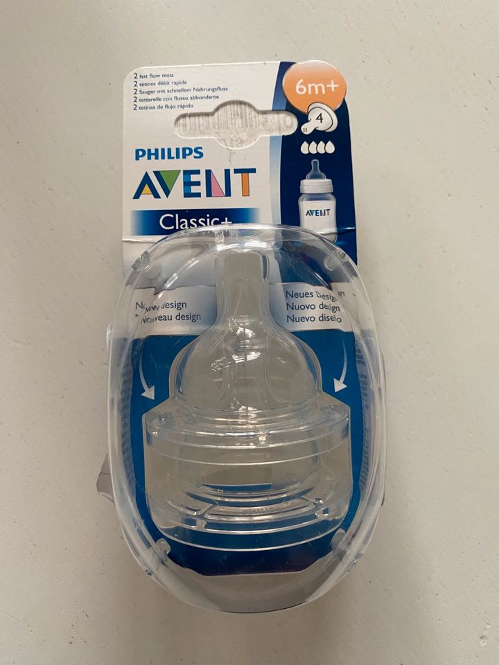 ❗️NEU❗️Philips Avent Classic Sauger 4 Loch / 6m+ in Berlin