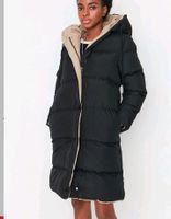 Steppjacke Winterjacke Puffer Jacke Mantel schwarz beige s 36 Bergedorf - Hamburg Allermöhe  Vorschau