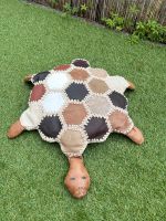 Schildkröte Patchwork Kissen Sitzkissen DDR Brandenburg - Frankfurt (Oder) Vorschau