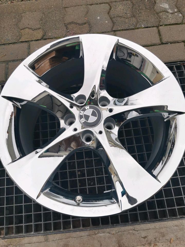 BMW Alufelgen 8+9x19 Styling 311 Chrom 5x120 Neu 4Stück in Senftenberg