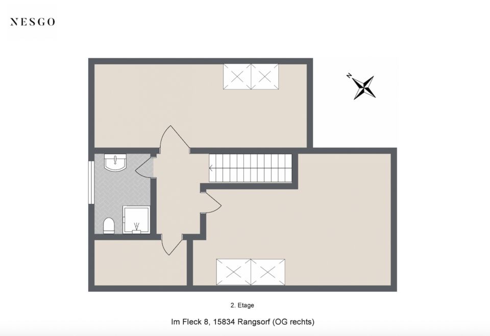 Helle Dachgeschosswohnung im grünen Speckgürtel bei Berlin - 5 Zimmer in Rangsdorf