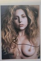 Orig. sign.Autogramm von Lady Gaga * rar*!!! Sachsen - Chemnitz Vorschau