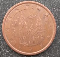 5  Cent Münze  2004 Obradoiro Fassade Saarbrücken-West - Burbach Vorschau