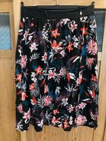 Bonprix 44 Rock lang schwarz Blumen Gummiband  Taschen, top Rheinland-Pfalz - Haßloch Vorschau