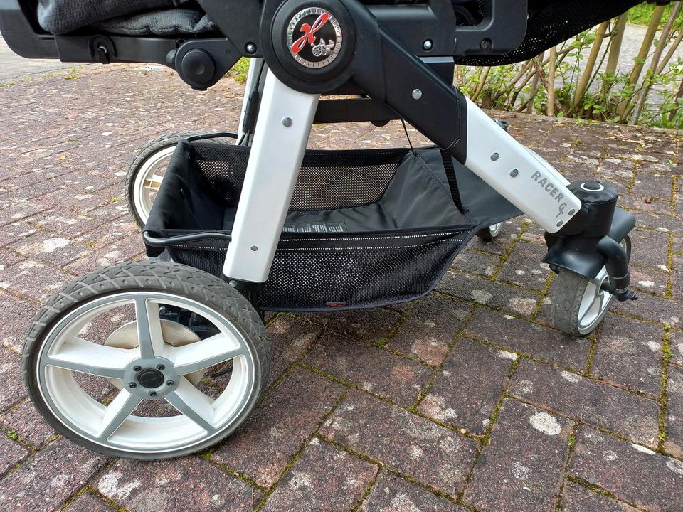 Kinderwagen Buggy Hartan Racer GT mit Handbremse in Arnstein