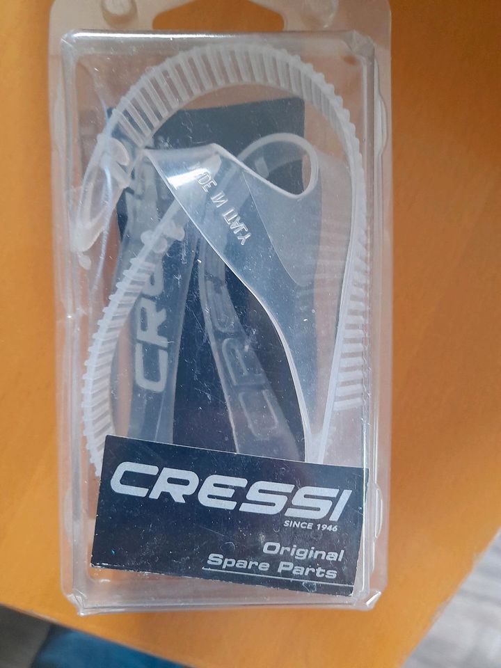 Cressi Maskenband Ersatzgummi für Linea Mare Tauchermaske in Binswangen