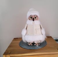 Goodwill Figur,  Eule, Winter Frost ,Weihnachtsdeko, 35 cm Nordrhein-Westfalen - Recklinghausen Vorschau