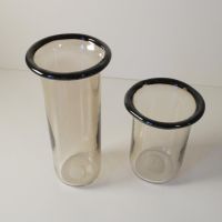 Zwei Design Glas-Vasen Goebel Rauchglas 1980er Jahre Rheinland-Pfalz - Trier Vorschau