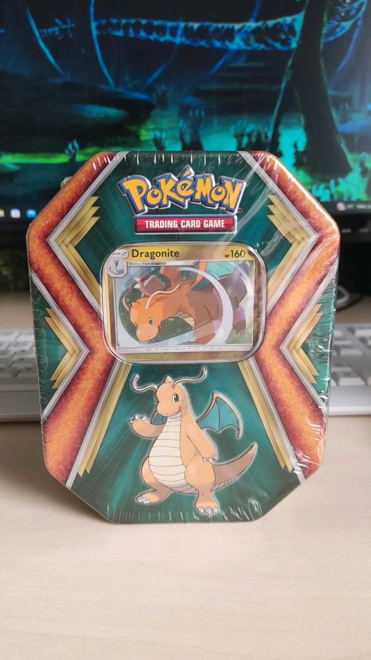 Pokemon Salamence & Dragonite Tin Boxen in Brieselang
