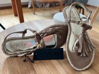 Sandalen mit Golddetails von Replay Bayern - Bissingen Vorschau