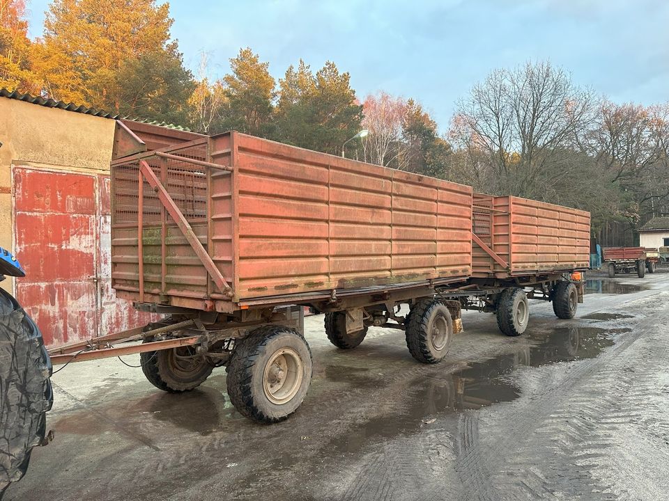 Fortschritt HW 80 Silo Aufbau Häckselwagen in Beelitz