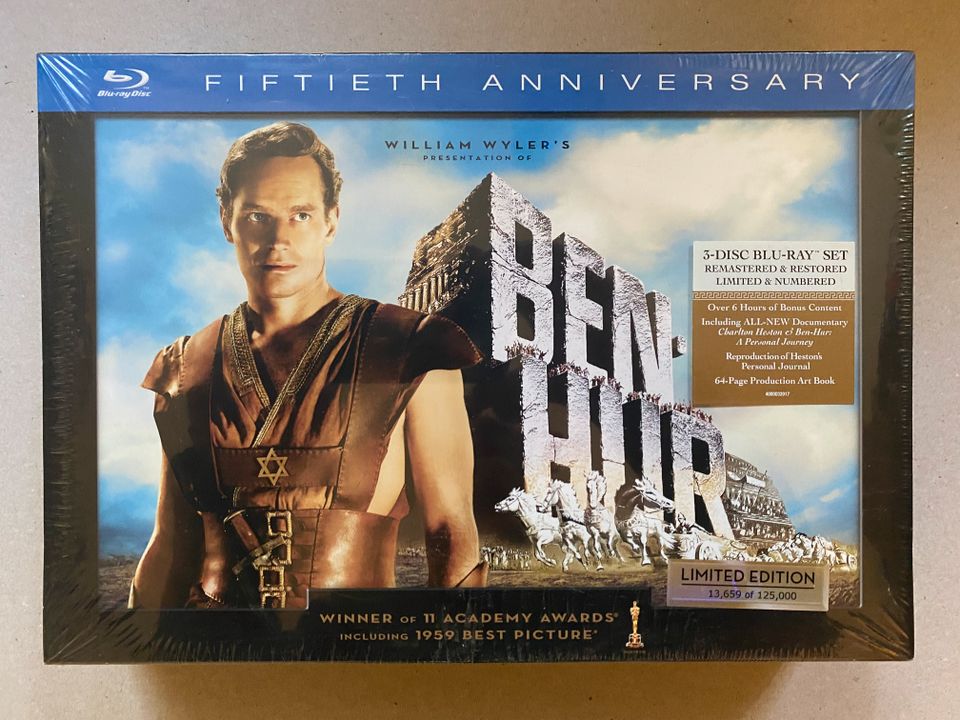 Ben Hur - Limited Edition (1959)  Charlton Heston BLU-RAY/TOP! in Berlin