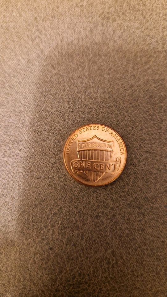 USA One Cent Münze "D" 2016 Sonderprägung in Sehnde