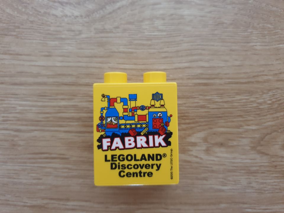 Lego Legoland Sammelstein Sonderstein Fabrik in Duisburg