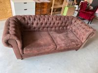 Chesterfield 3 Sitzer Couch Kunstleder Brandenburg - Blankenfelde-Mahlow Vorschau