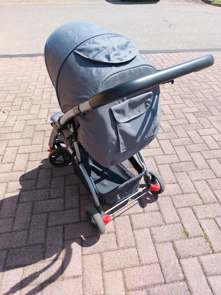 Buggy Froggy RANGER S4 Kinderwagen grau mit Regenschutz in Görwihl