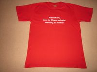 T-Shirt mit Spruch Gr. M Niedersachsen - Oldenburg Vorschau