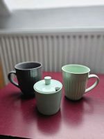 Kaffeetassen Zuckerdose Becher Mint Set grau Niedersachsen - Cuxhaven Vorschau