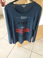 STREET ONE  PULLOVER   GR.40  BLAU MIT PAILETTENPRINT Nordrhein-Westfalen - Iserlohn Vorschau