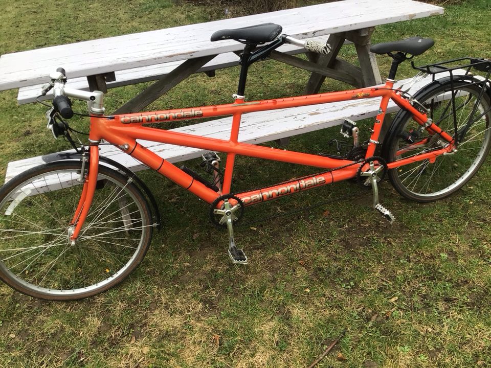 Cannondale Tandem „Los Dos“ sportlicher Tourer 18“&16“ Alu in Gießen