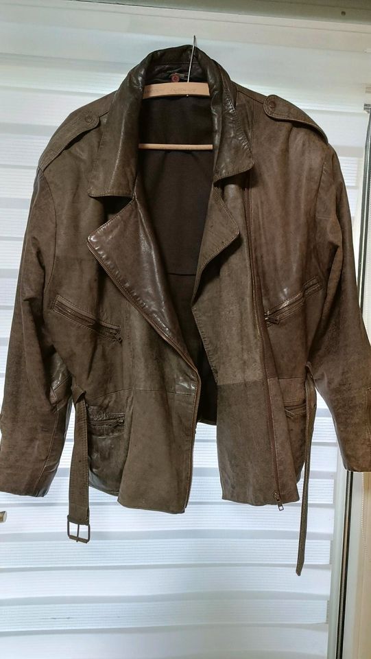 Vintage Damen Lederjacke Gr. 44 in Krefeld