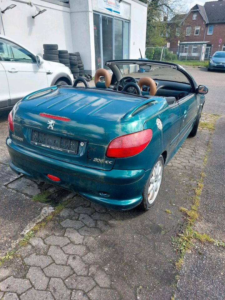 Peugeot 206 CC, Roland Garros, ohne Tüv für Selbermacher in Neumünster