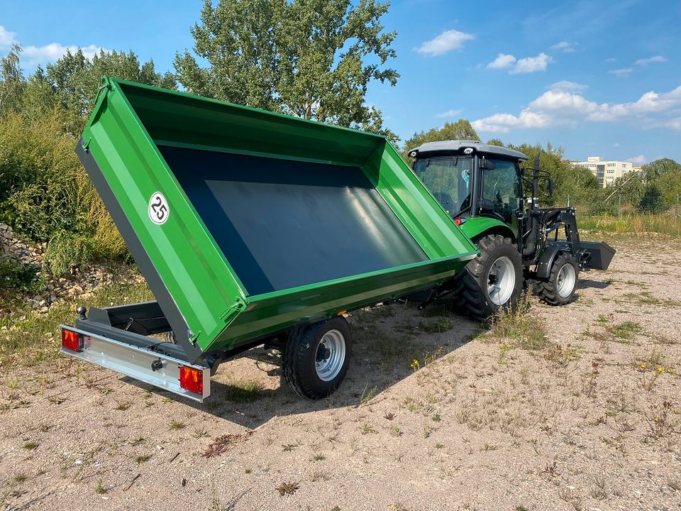 KRÜMA! DK2500 Einachskipper Kippanhänger Kipper Traktor Anhänger in Waltershausen