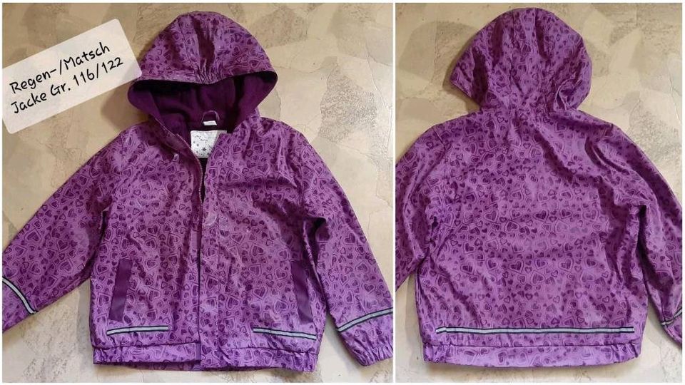 Regenkleidung Jungen+Mädchen: Matschjacke Regenjacke Softshelljac in Barßel