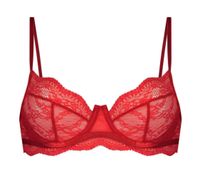 Bügel-BH Spitze Rot Hunkemöller 80C NEU Baden-Württemberg - Bad Rappenau Vorschau