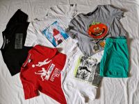 Tineiger 6 Teile Set Tshirt, Shorts Gr.152 weiß schwarz Bayern - Herzogenaurach Vorschau