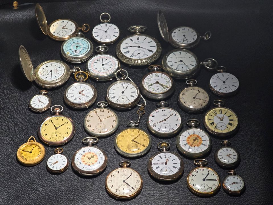 Taschenuhren Sammelauflösung  riesiges Lot Silber Taschenuhren in Hückelhoven