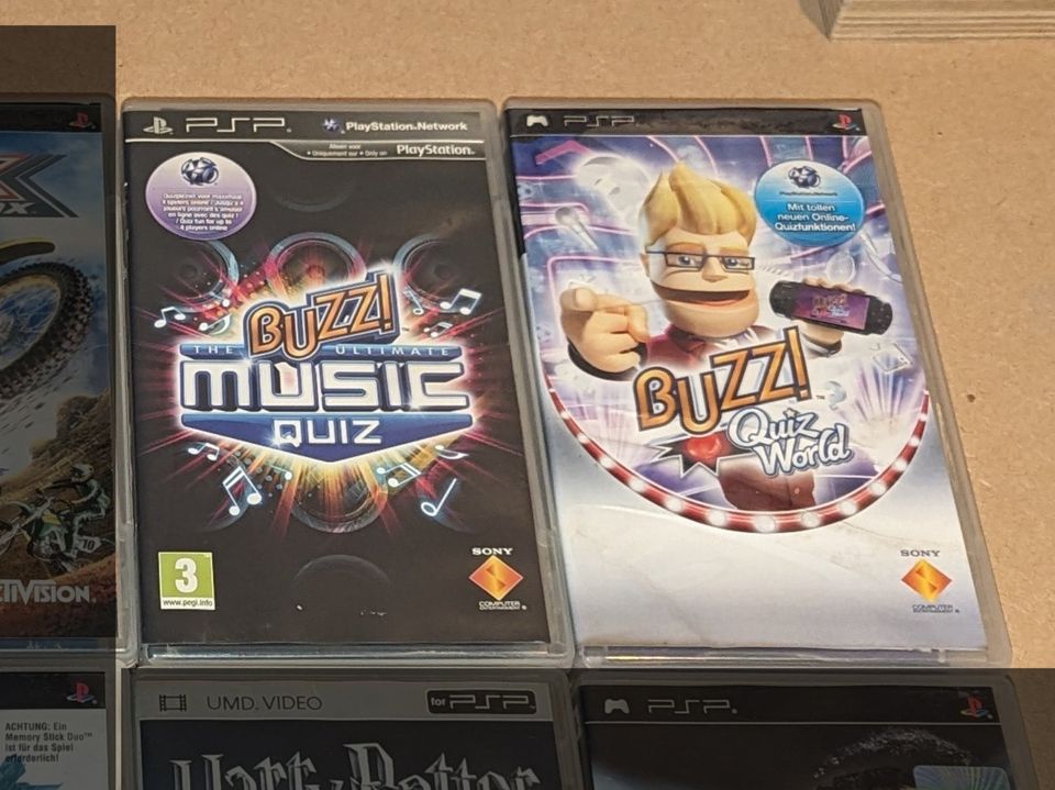 ⭐ Playstation PSP-Spiele ⭐ Buzz Music Quiz, Buzz Quiz World in Wiesbaden