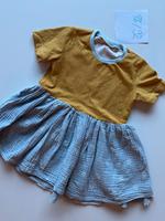 Kurzarm Sommerkleid 92 Blumen selfmade Duisburg - Duisburg-Süd Vorschau