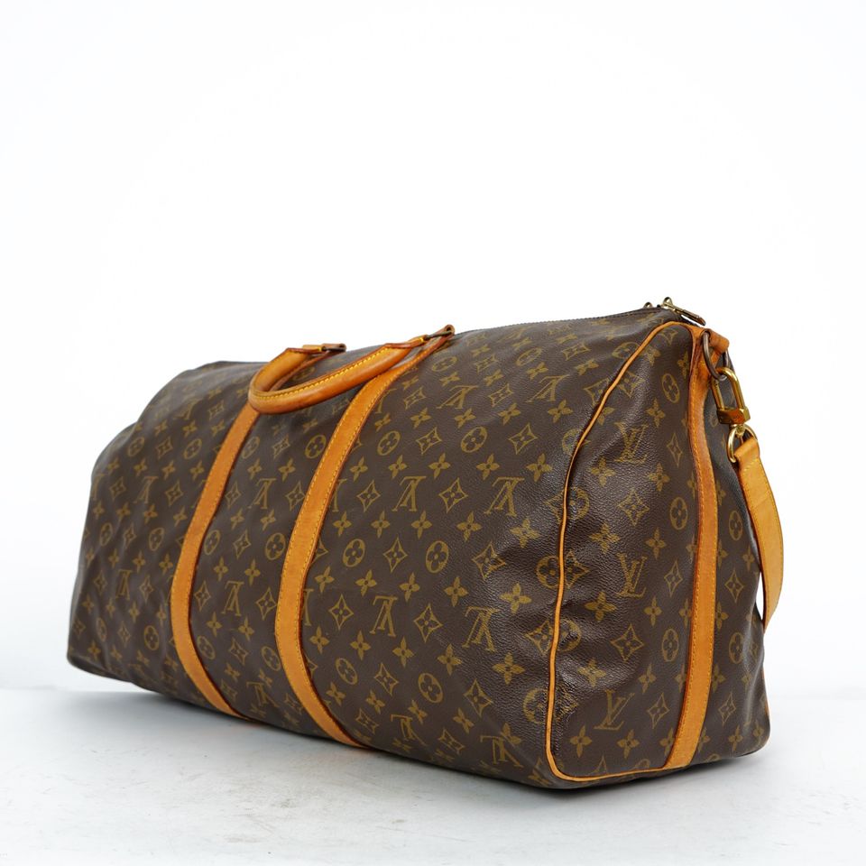 Louis Vuitton Keepall 55 Bandouliere Reisetasche Canvas in Hemau