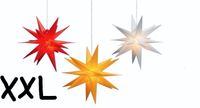 NEU 3D-Leucht-Sterne LED Xmas Deko div. Farben+Größen wetterfest Nordrhein-Westfalen - Oberhausen Vorschau