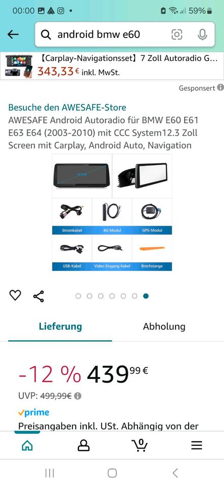 BMW Android  multimedia neues mit Sim  Karten in Bremen