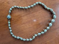Dunkle Perlenkette Kette Perlen dunkel metallisch Buchholz-Kleefeld - Hannover Groß Buchholz Vorschau