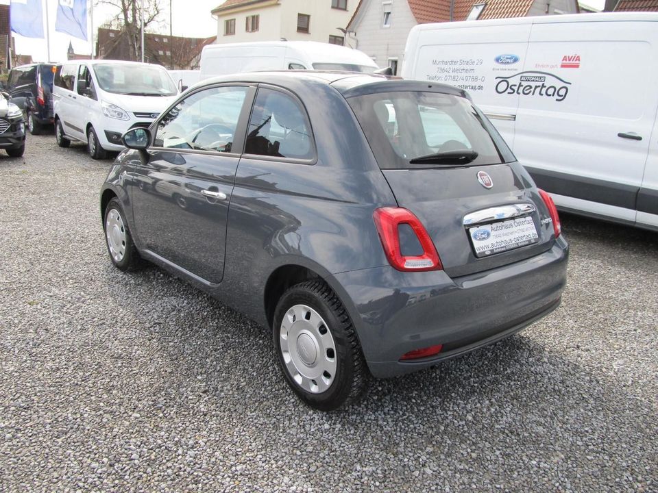 Fiat 500 Cult 1,0 Hybrid, Klima, DAB, Bluetooth, USB, in Welzheim