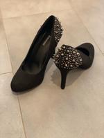 Pumps High Heels 38 schwarz Stacheln Bayern - Fürth Vorschau