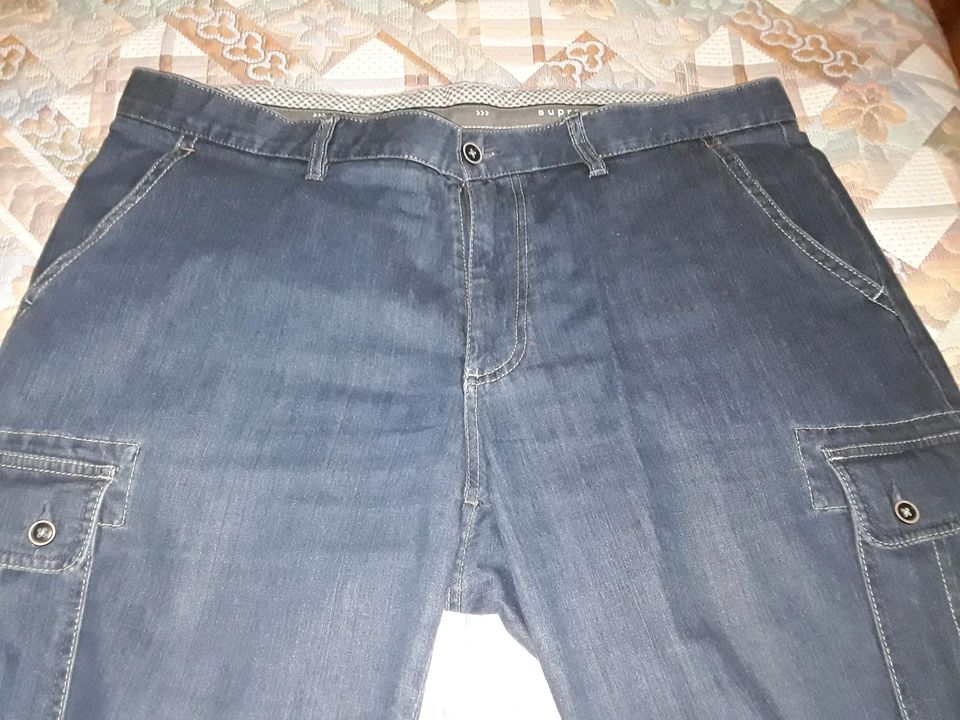 Herren Bermuda Hose jeans blau Größe  58 in Mönchengladbach